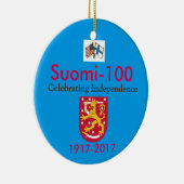 Suomi 100 Centennial-Andenken 1917-2017 Keramikornament (Rechts)