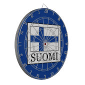 Suomi Dartscheibe (Vorderseite Links)