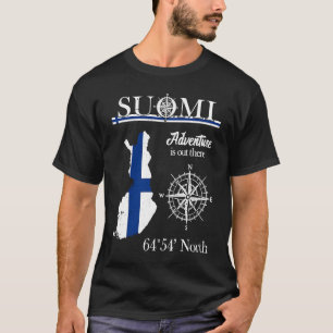 Suomi Finland Abenteuer ist da draußen finnische F T-Shirt