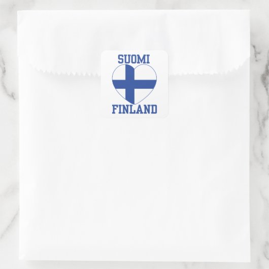 SUOMI FINLAND Aufkleber (Tasche)