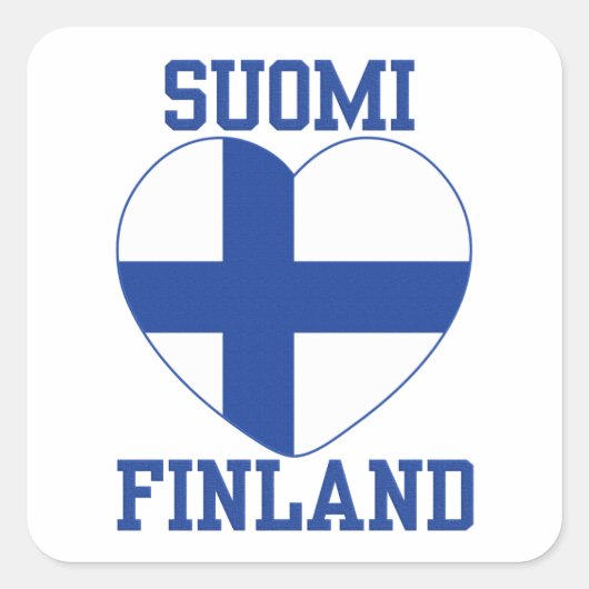 SUOMI FINLAND Aufkleber (Vorderseite)