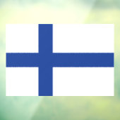 SUOMI FINLAND FLAG FENSTERAUFKLEBER (Blatt 3)