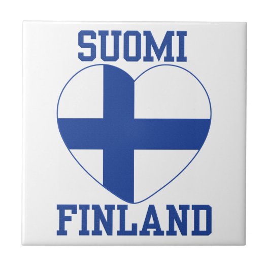 SUOMI FINLAND Fliesen (Vorderseite)