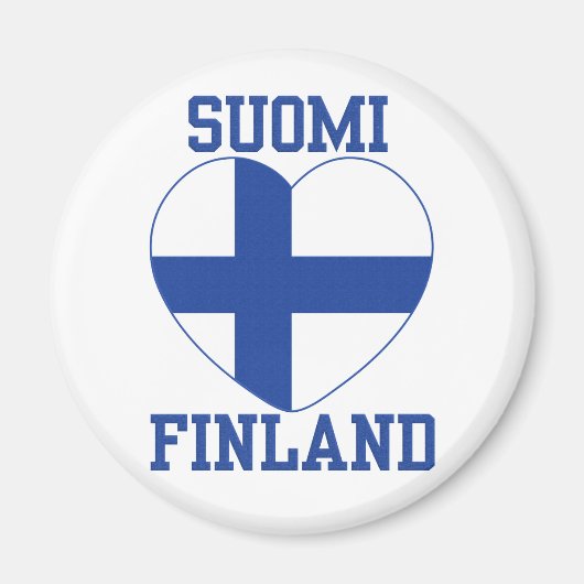 SUOMI FINLAND-Magnet Magnet (Vorne)