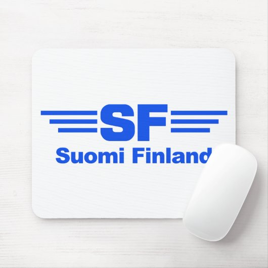 Suomi Finland mousepad (Mit Mouse)
