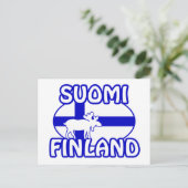 Suomi Finland Postcard Postkarte (Stehend Vorderseite)