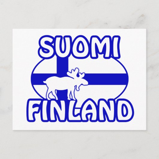 Suomi Finland Postcard Postkarte (Vorderseite)