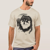 SUOMI - Finnisch Lapphund - Vorderseite Kunst wähl T-Shirt (Vorderseite)