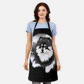 SUOMI - Finnische Lapphund-Schürze/Koch Schürze (Getragen)