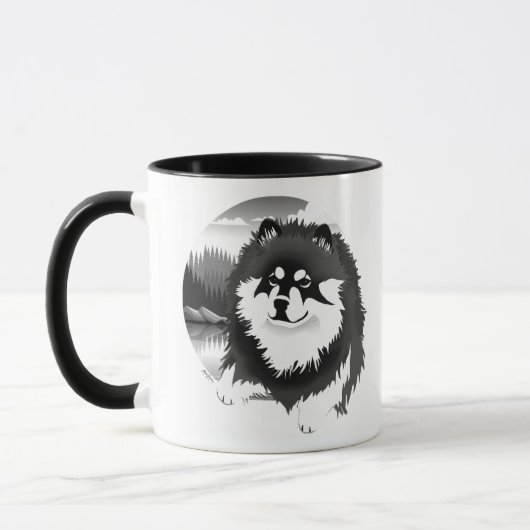 SUOMI - Finnischer Lapphund 11 Unzen Tasse (Links)
