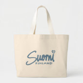 Suomi Finnland 4 Jumbo Stoffbeutel (Vorne)