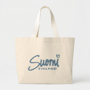 Suomi Finnland 4 Jumbo Stoffbeutel