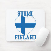SUOMI FINNLAND Gewohnheit mousepad (Mit Mouse)