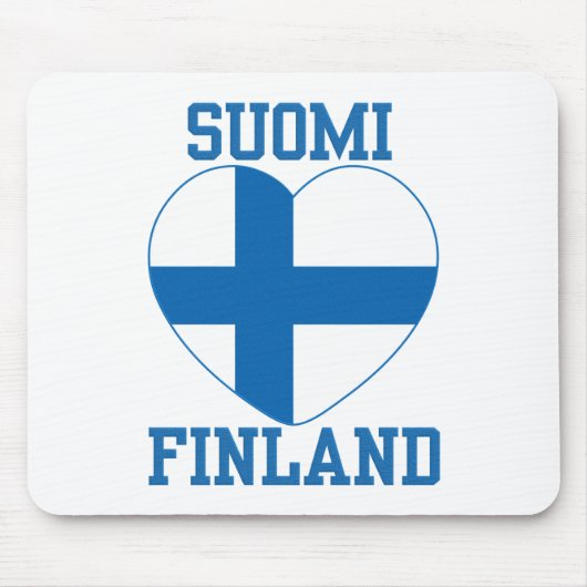 SUOMI FINNLAND Gewohnheit mousepad (Vorne)