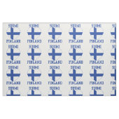 SUOMI FINNLAND Gewohnheitsgewebe Stoff (Fat Quarter (45,7 x 55,9 cm))