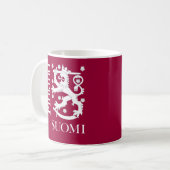 SUOMI Finnland Löwe-Tasse Kaffeetasse (Vorderseite Links)
