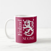SUOMI Finnland Löwe-Tasse Kaffeetasse (Links)