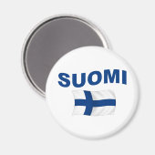 Suomi (Finnland) Magnet (Vorderseite/Rückseite)
