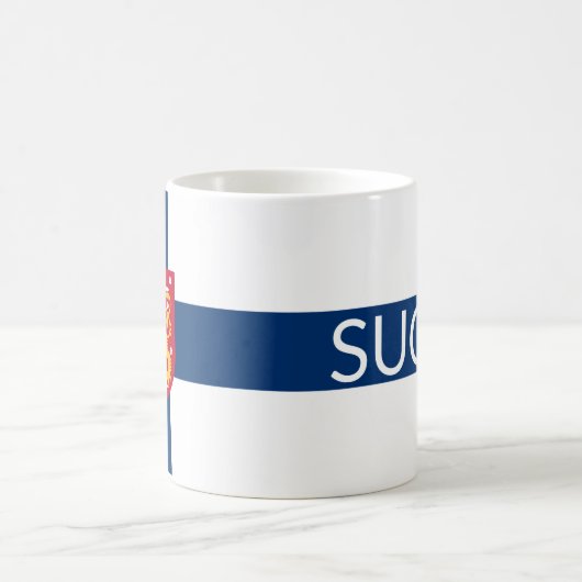 Suomi Flag Kaffeetasse (Mittel)