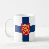 Suomi Flag Kaffeetasse (Links)