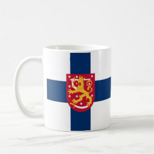 Suomi Flag Kaffeetasse