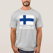 Suomi Flag T-Shirt (Vorderseite)