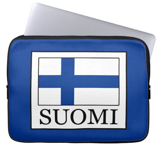 Suomi Laptopschutzhülle (Vorderseite)