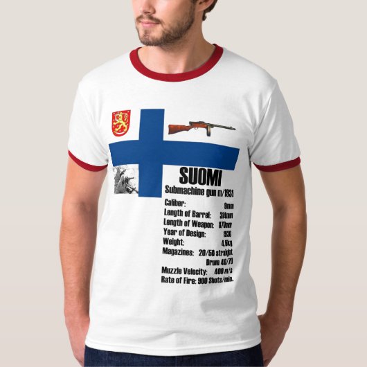 Suomi M/31 T-Shirt (Vorderseite)