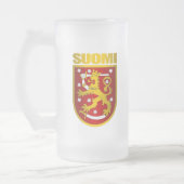 Suomi Mattglas Bierglas (Links)