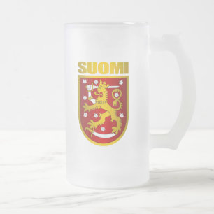 Suomi Mattglas Bierglas