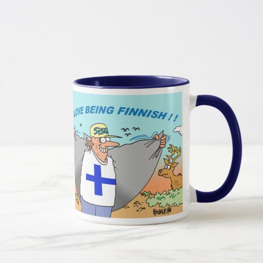SUOMI %PIPE% SUOMALAINEN %PIPE% FINNISCHE %PIPE% TASSE (Rechts)