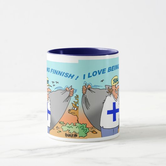 SUOMI %PIPE% SUOMALAINEN %PIPE% FINNISCHE %PIPE% TASSE (Zentrum)