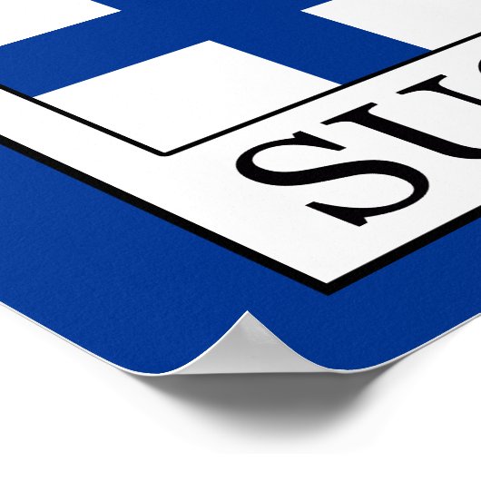 Suomi Poster (Ecke)