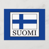 Suomi Postkarte (Vorderseite)