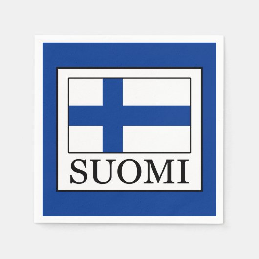 Suomi Serviette (Vorderseite)