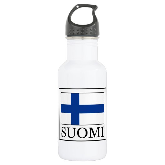 Suomi Trinkflasche (Vorderseite)