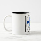 Suomi Zweifarbige Tasse (Links)