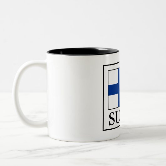 Suomi Zweifarbige Tasse (Links)