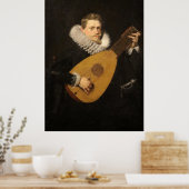 Suonatore di Liuto Poster (Küche)
