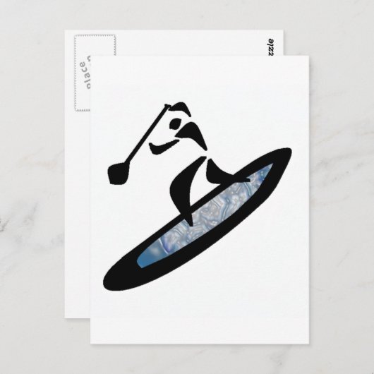 SUP ALL WAVES POSTKARTE (Vorne/Hinten)