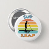 SUP ASAP Standup Paddling Button (Vorne & Hinten)