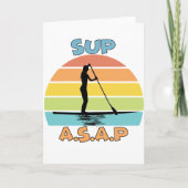 SUP ASAP Standup Paddling Karte (Vorderseite)