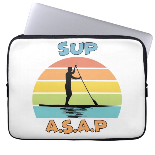 SUP ASAP Standup Paddling Laptopschutzhülle (Vorderseite)