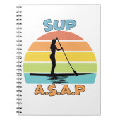 SUP ASAP Standup Paddling Notizblock (Vorderseite)