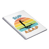 SUP ASAP Standup Paddling Notizblock (Rechte Seite)