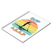 SUP ASAP Standup Paddling Notizblock (Linke Seite)