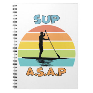 SUP ASAP Standup Paddling Notizblock