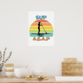 SUP ASAP Standup Paddling Poster (Küche)