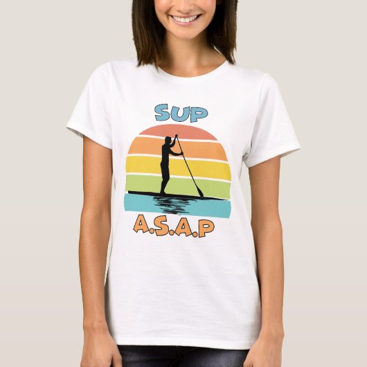 SUP ASAP Standup Paddling T-Shirt (Vorderseite)