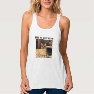 Sup Bier Kitty Katze Fotografie Tank Top